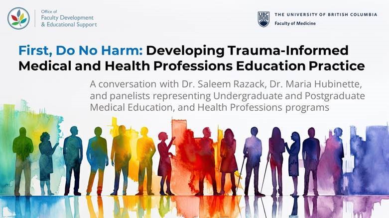 Office of Faculty Development, First Do No Harm: Developing Trauma-Informed Medical and Health Professions Education Practice